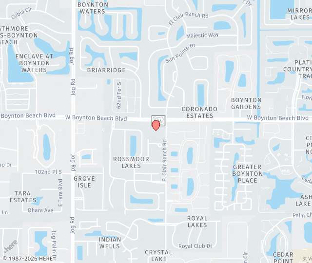 Momentum Foot & Ankle LLC 1 Location Map: 6080 Boynton Beach Blvd, Suite 220 Boynton Beach, Florida 33437